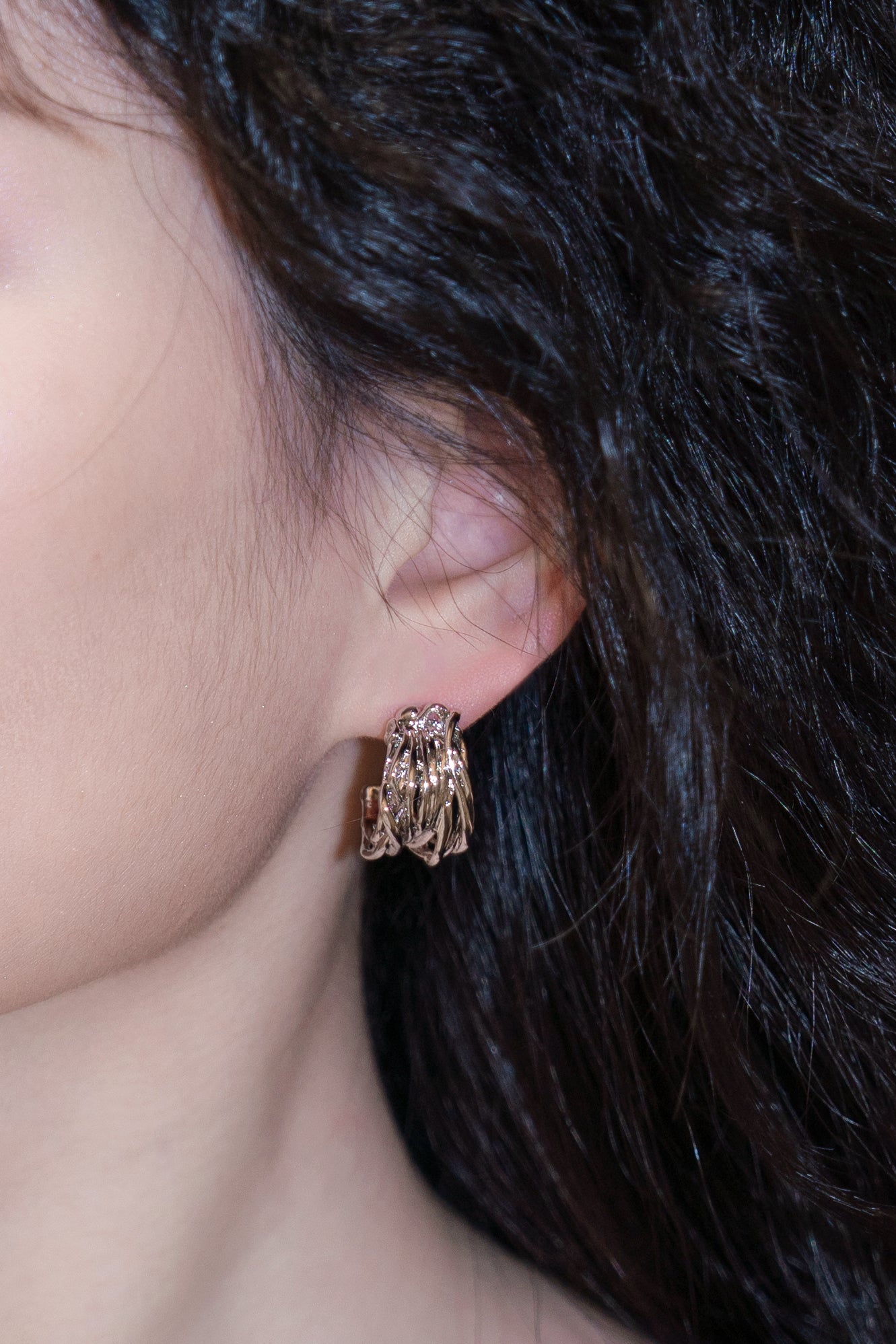 Abstract Line Earring