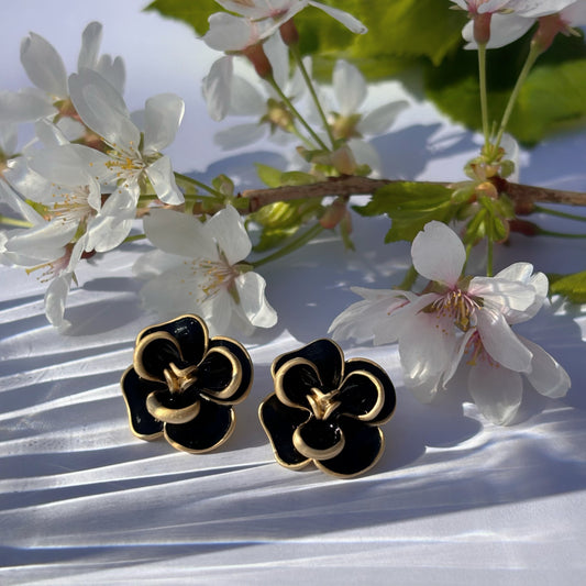 Vintage Flower Earrings