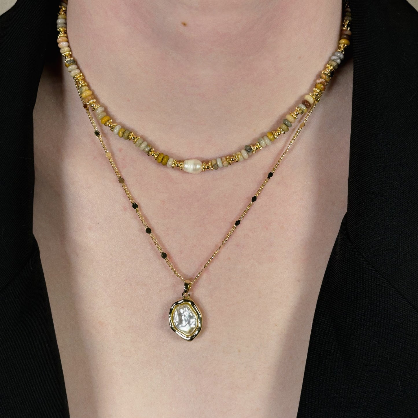 Crystal Stacking Necklace