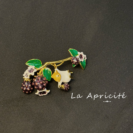 Grape Brooch