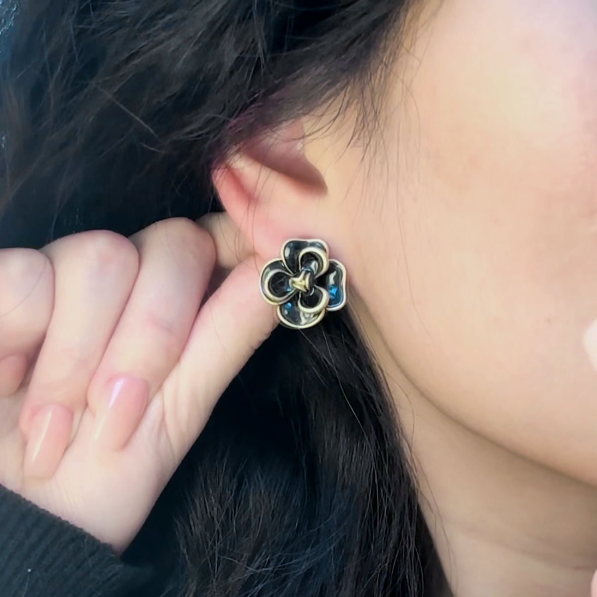 Vintage Flower Earrings